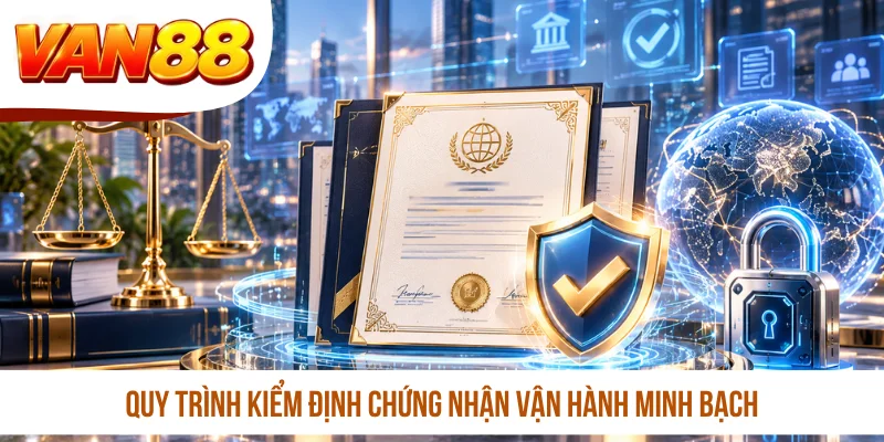 Quy trình kiểm định chứng nhận vận hành minh bạch